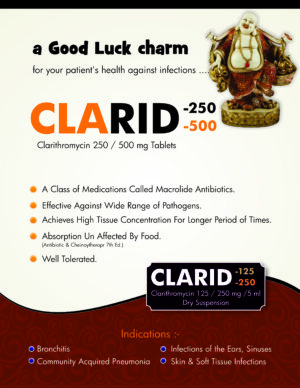 Clarid, Allenge India, Clarithromycin