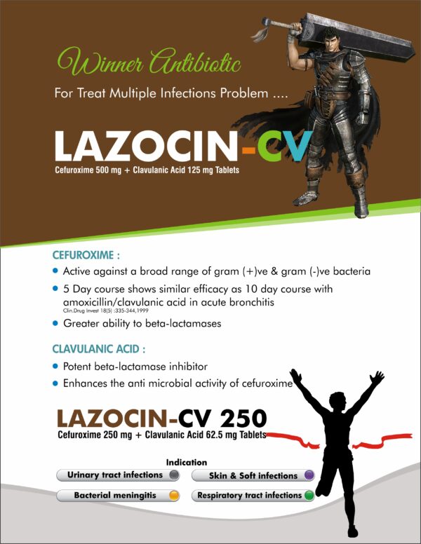 lazocin-cv 250, allenge india, allenge india panchkula