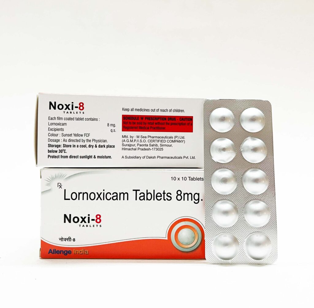 Noxi | Lornoxicam + Paracetamol