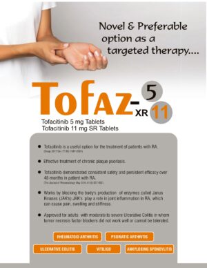 tofaz, tofaz-5, allenge india, allengeindia panchkula, daksh pharma panchkula, pcd franchise, tofaz xr 11